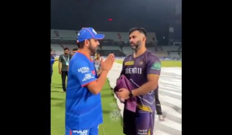 Rohit Sharma's convo with KKR staff in deleted video creates buzz